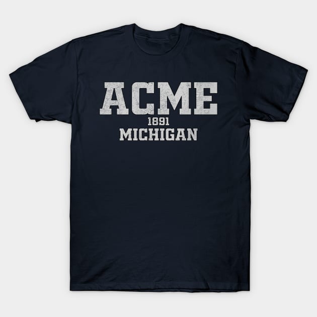 Acme Michigan T-Shirt by RAADesigns